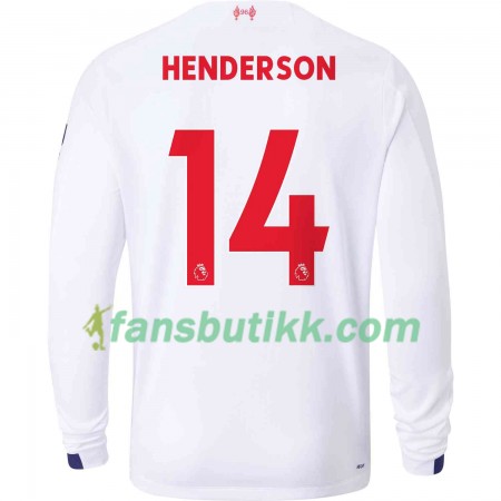 Fotballdrakt Liverpool Jordan Henderson 14 Bortetrøye 2019-2020 Langermet